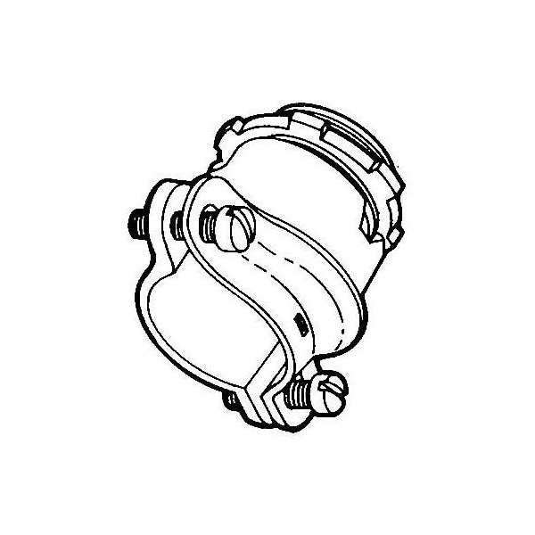Steel City Sheathed Cable Connector NC203 Zoro